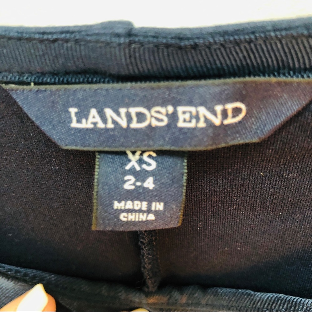 Lands End Muti-Color Stripe Top XS - Picture 6 of 8